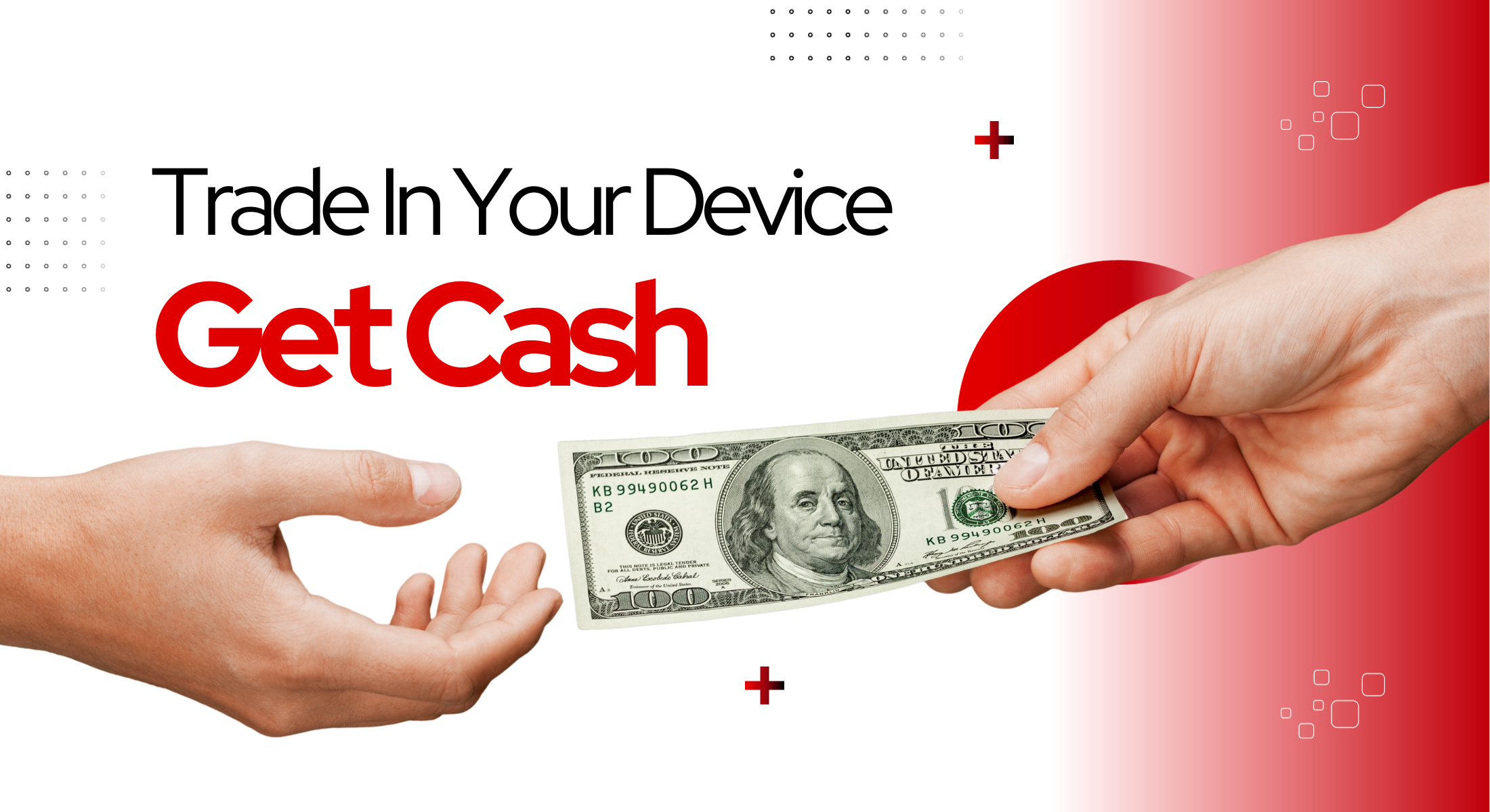 Dr. Phonez Trade In Device Get Cash Banner